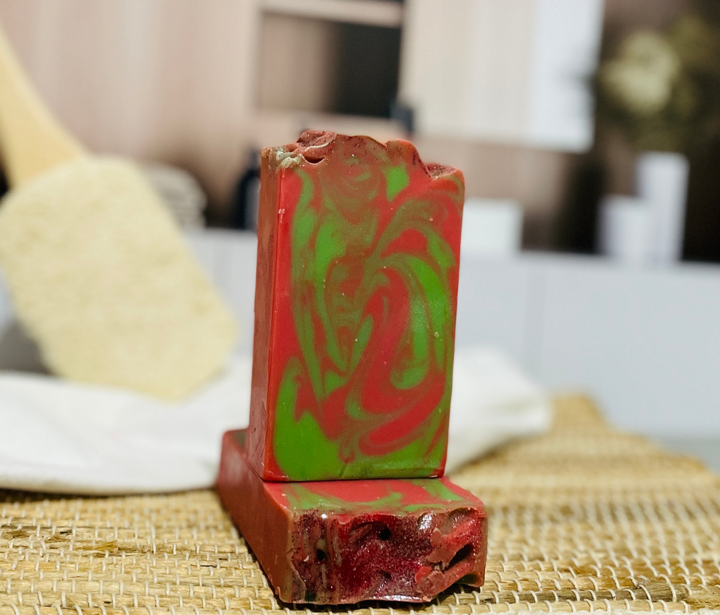 Holly Berry Handmade Soap