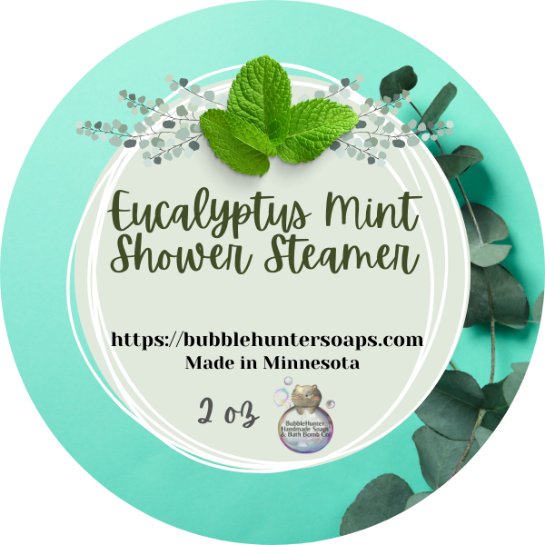 Eucalyptus Mint Menthol Handmade Shower Soother