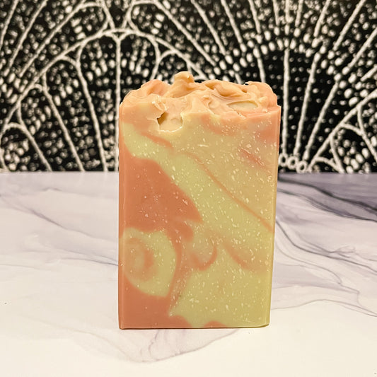 Patchouli Orange Essential Oil Cold Process Handmade Soap Bar